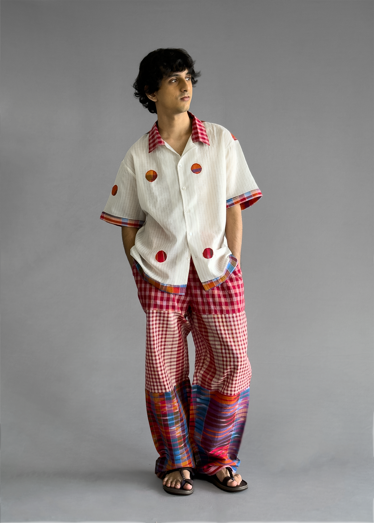 Polka Madras Shirt