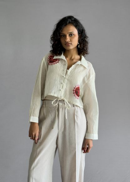 Diya Cropped Shirt