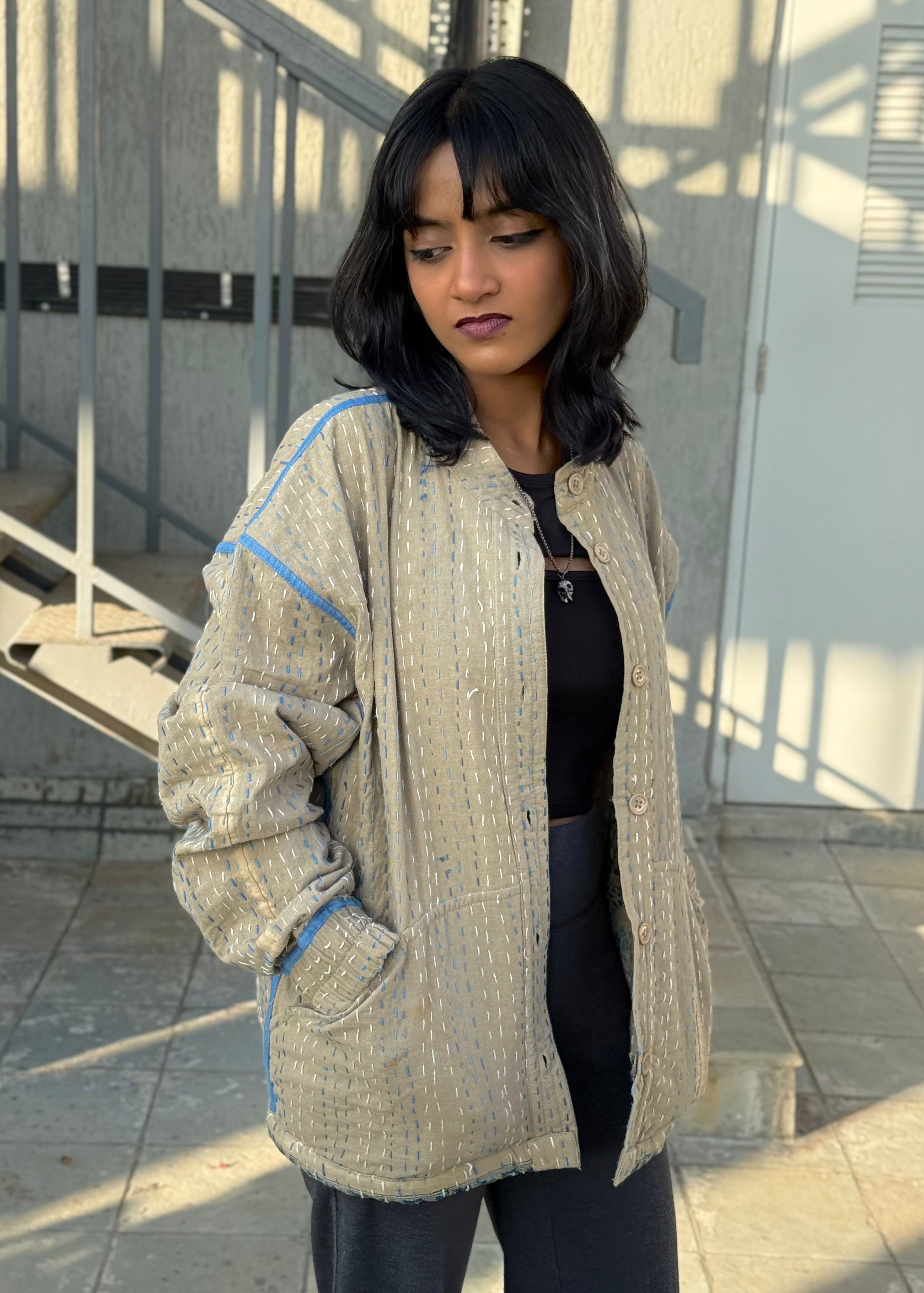 Karwan Reversible Bomber Jacket- 04