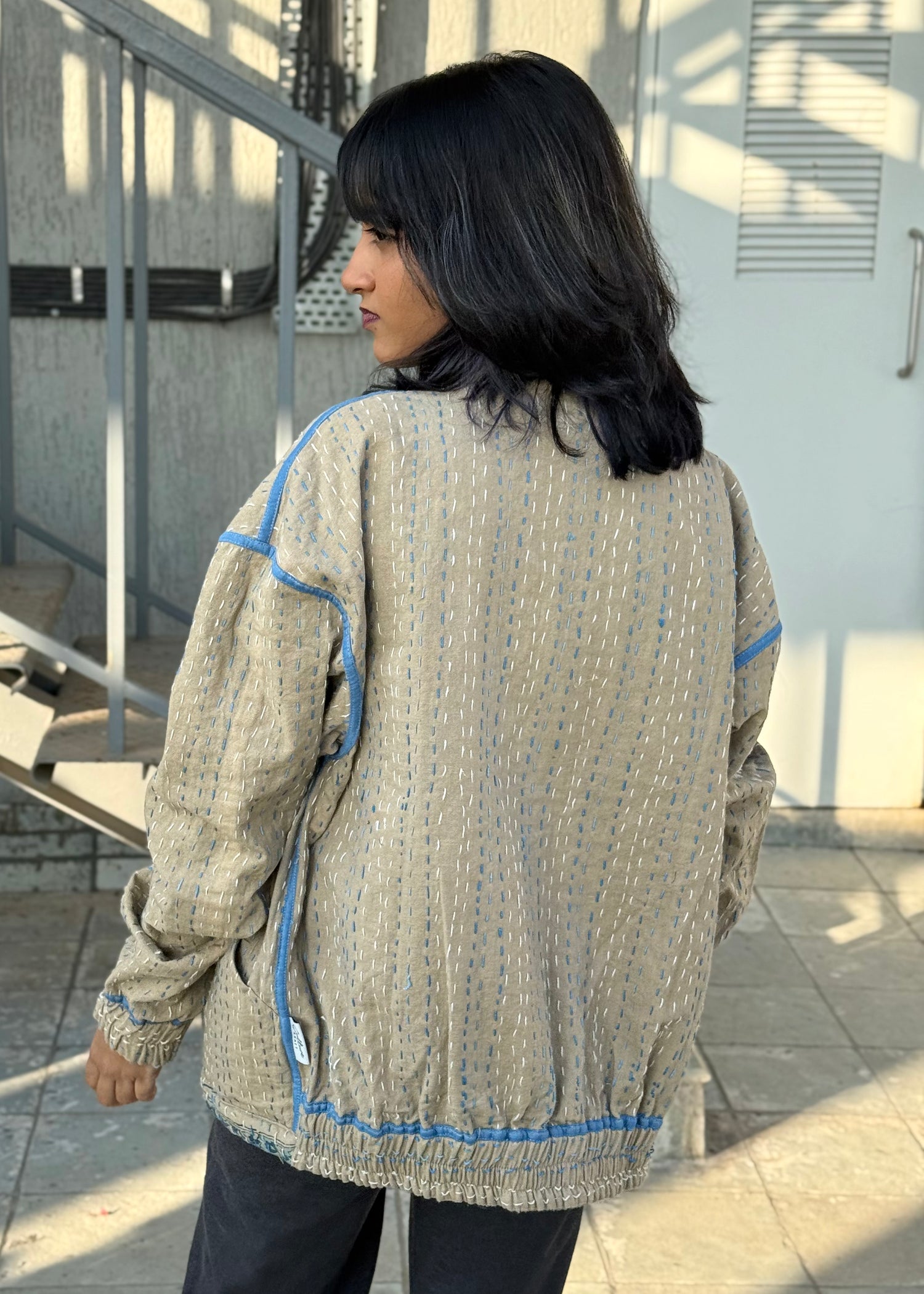 Karwan Reversible Bomber Jacket- 04