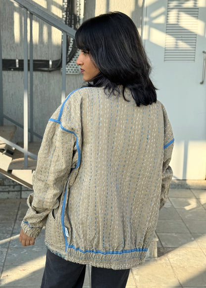 Karwan Reversible Bomber Jacket- 04