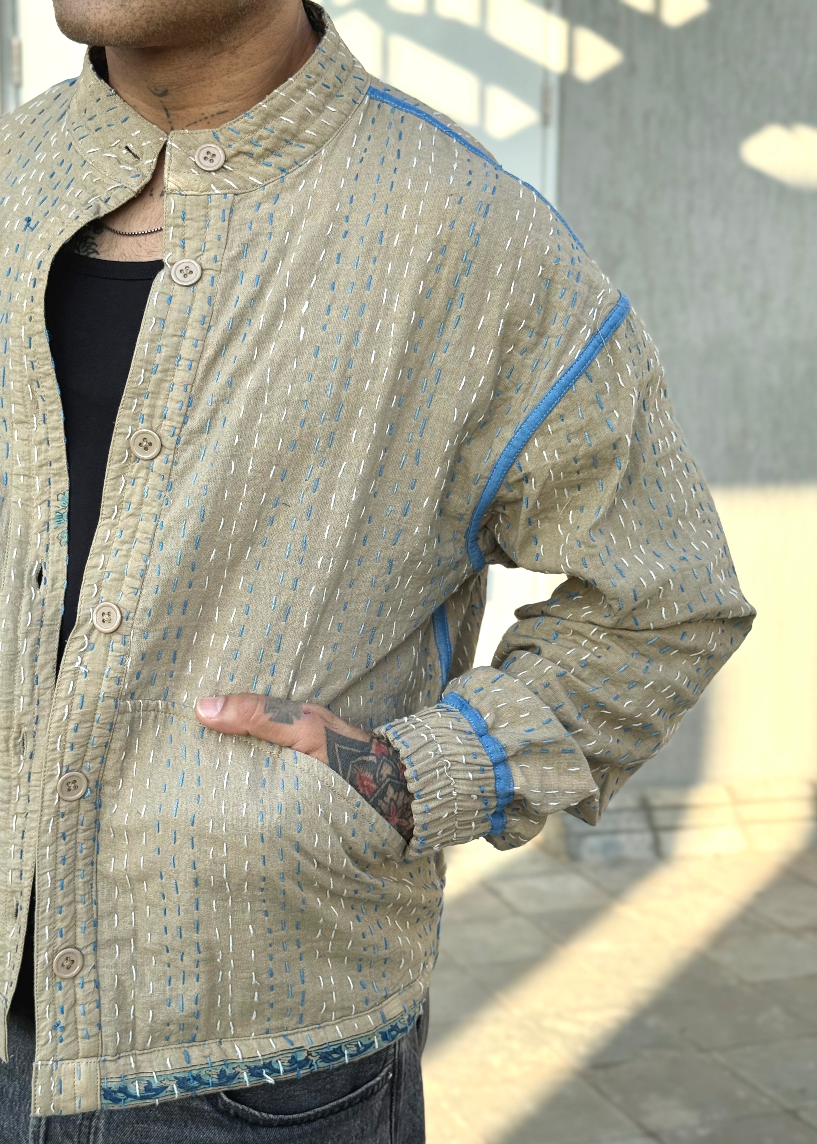 Karwan Reversible Bomber Jacket- 04