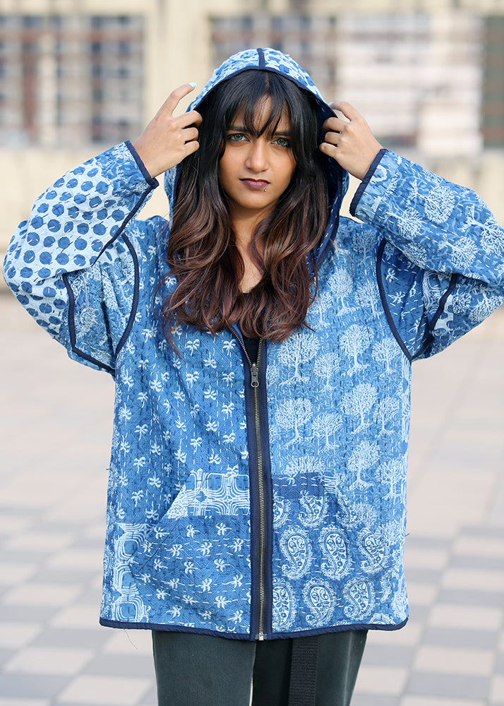Vayu Reversible Hooded Jacket- 05