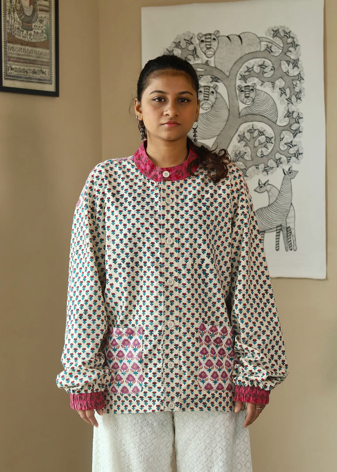 Gulab Bomber Overshirt