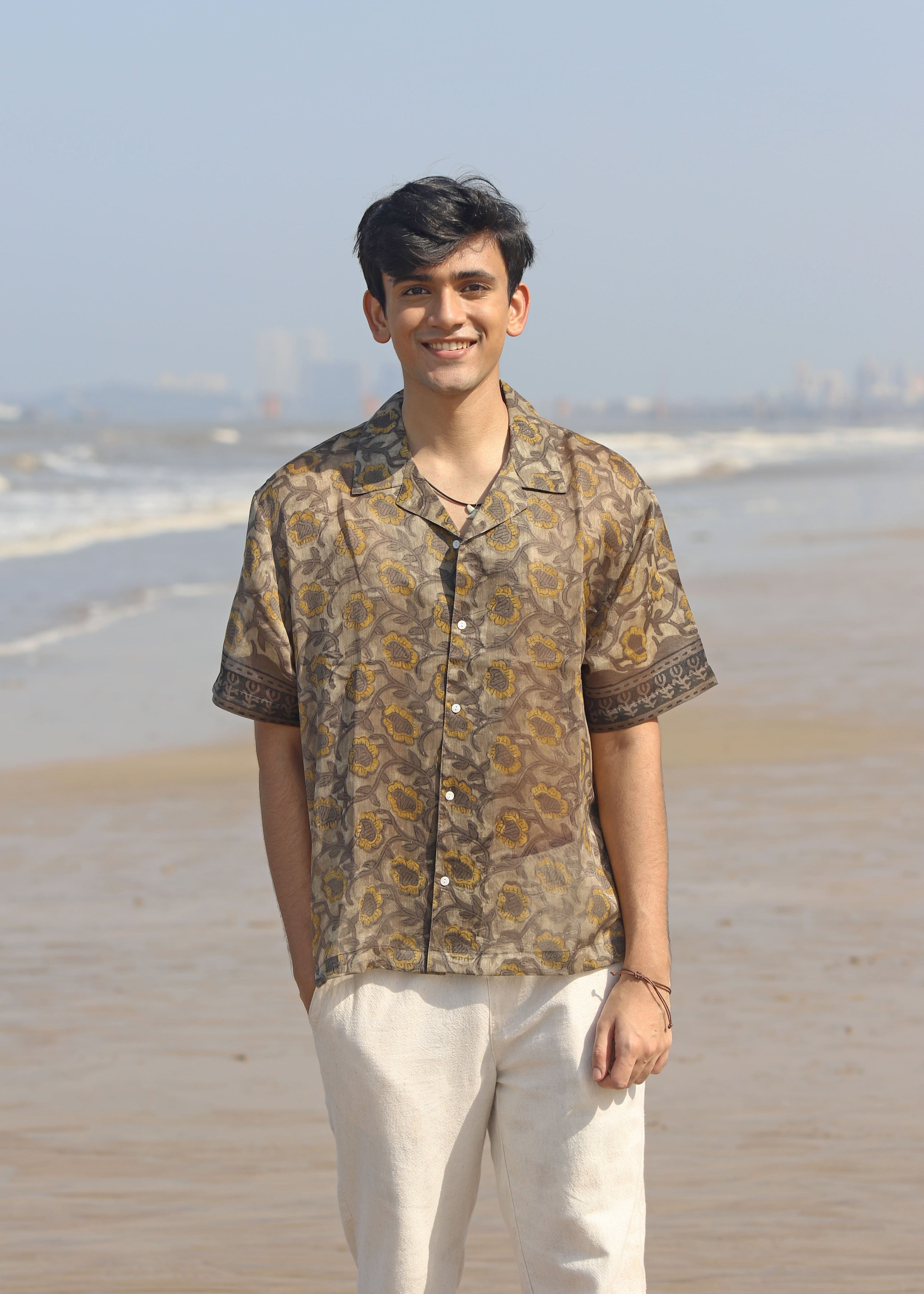 Mahi Ajrakh Silk Shirt
