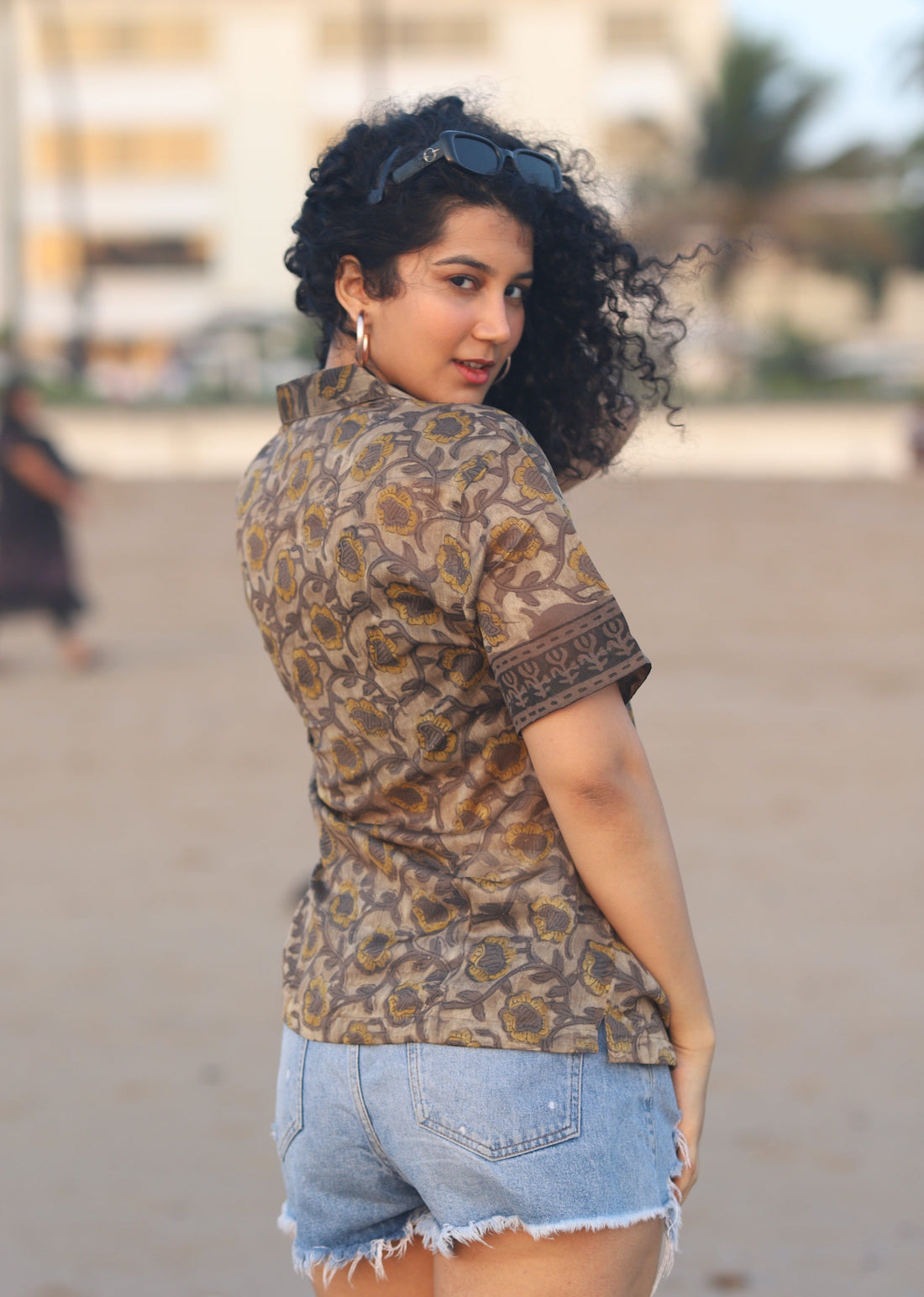 Mahi Ajrakh Silk Shirt