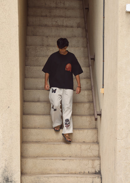 Haathi Appliqué Woven Tee