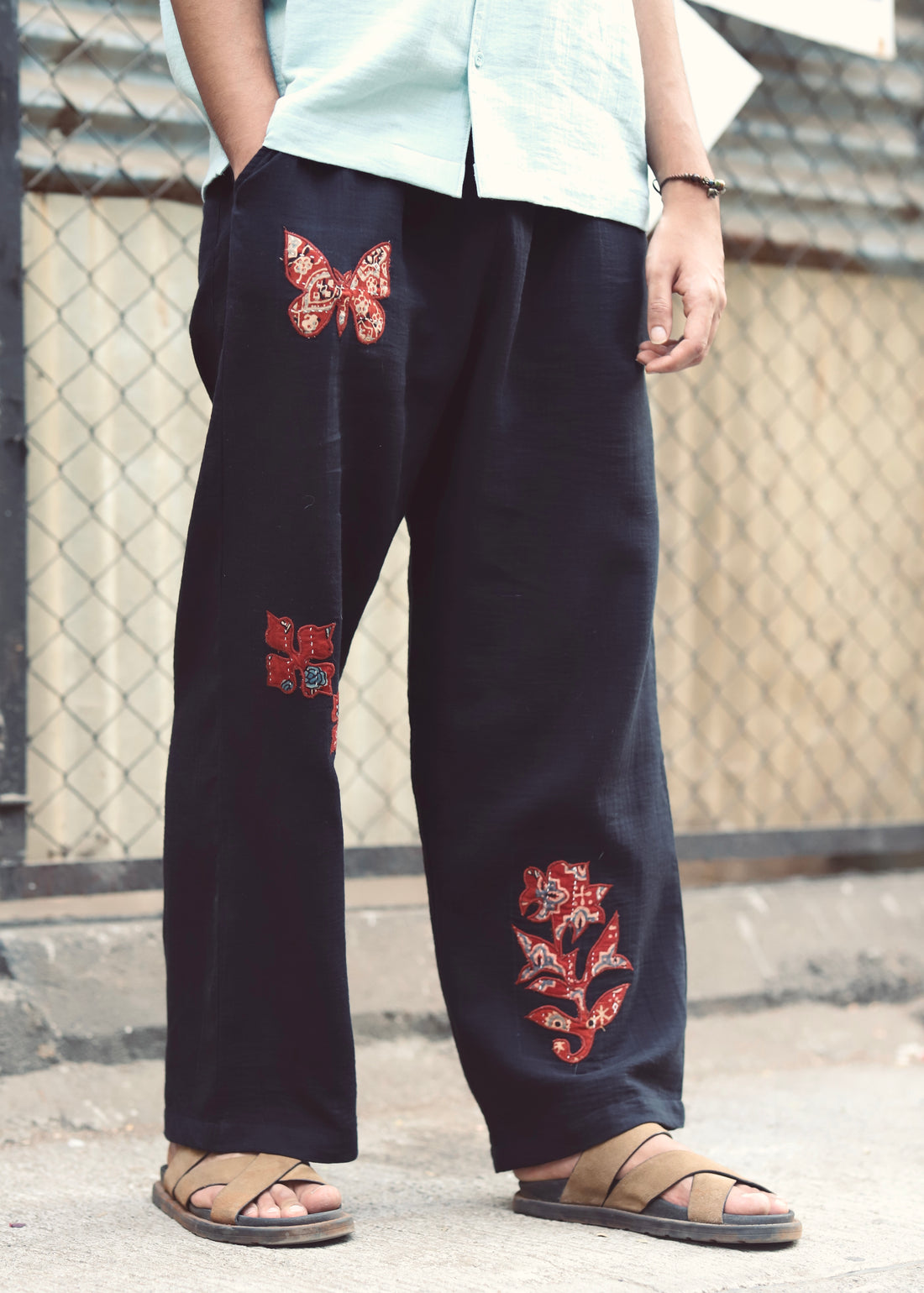 Titli Appliqué Artisan Pants