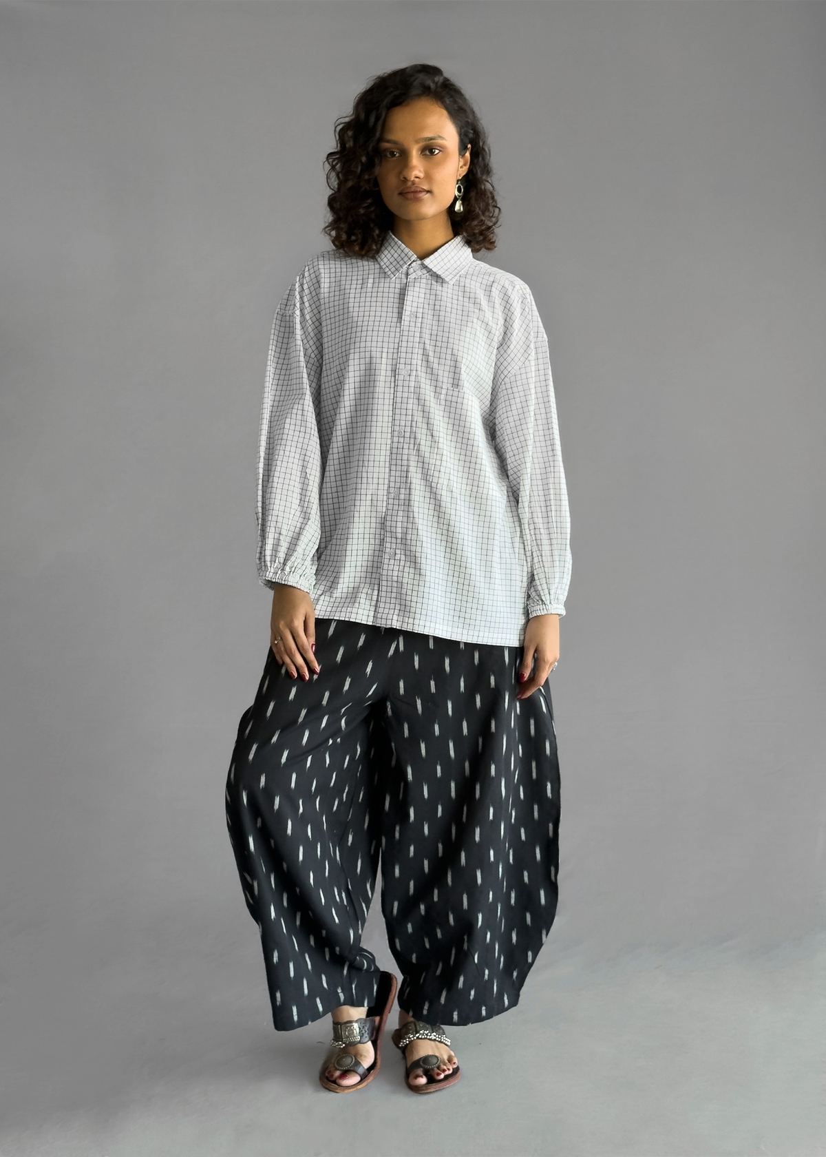 Shatranj Balloon Shirt