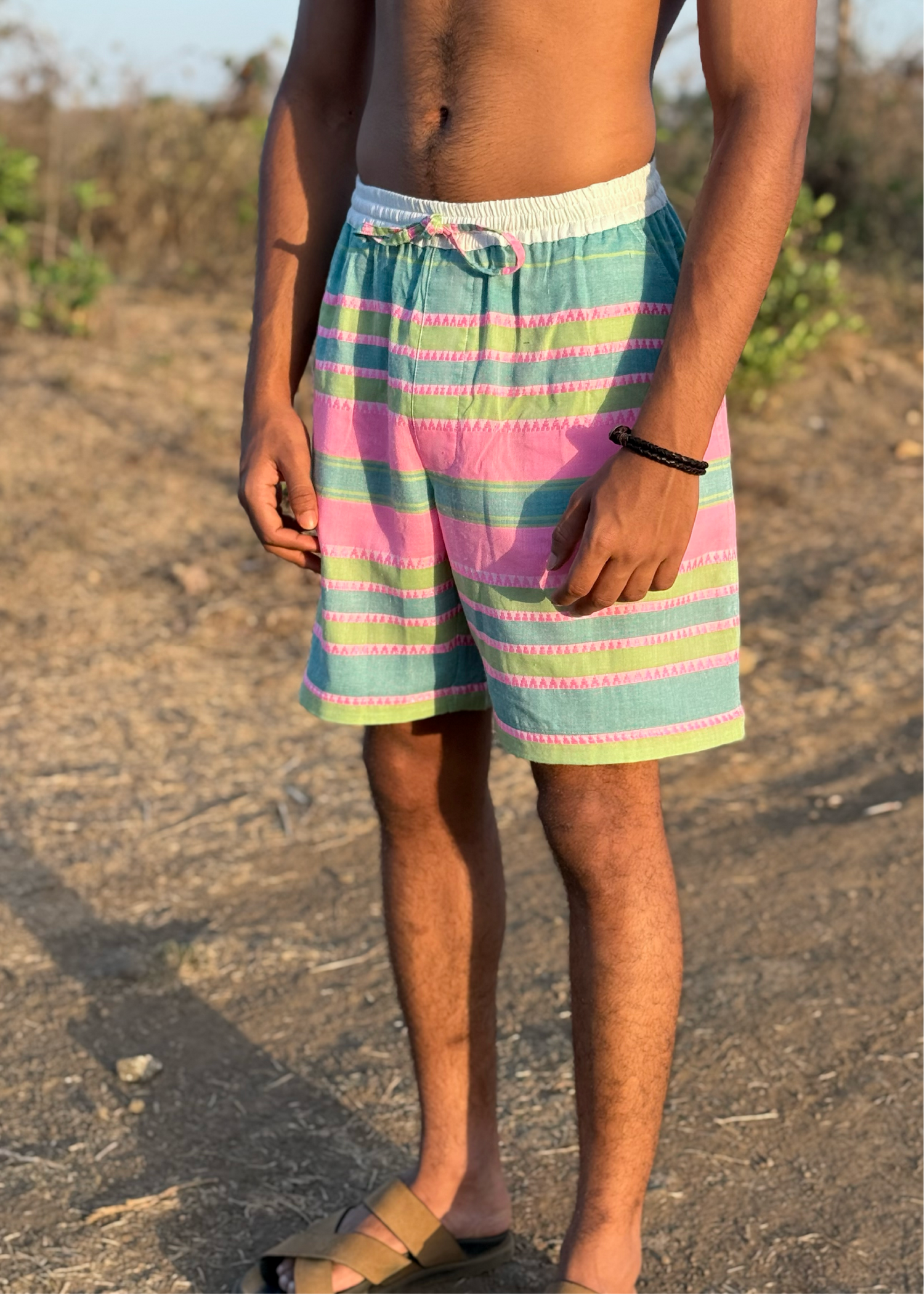 Tarang Jacquard Studio Shorts