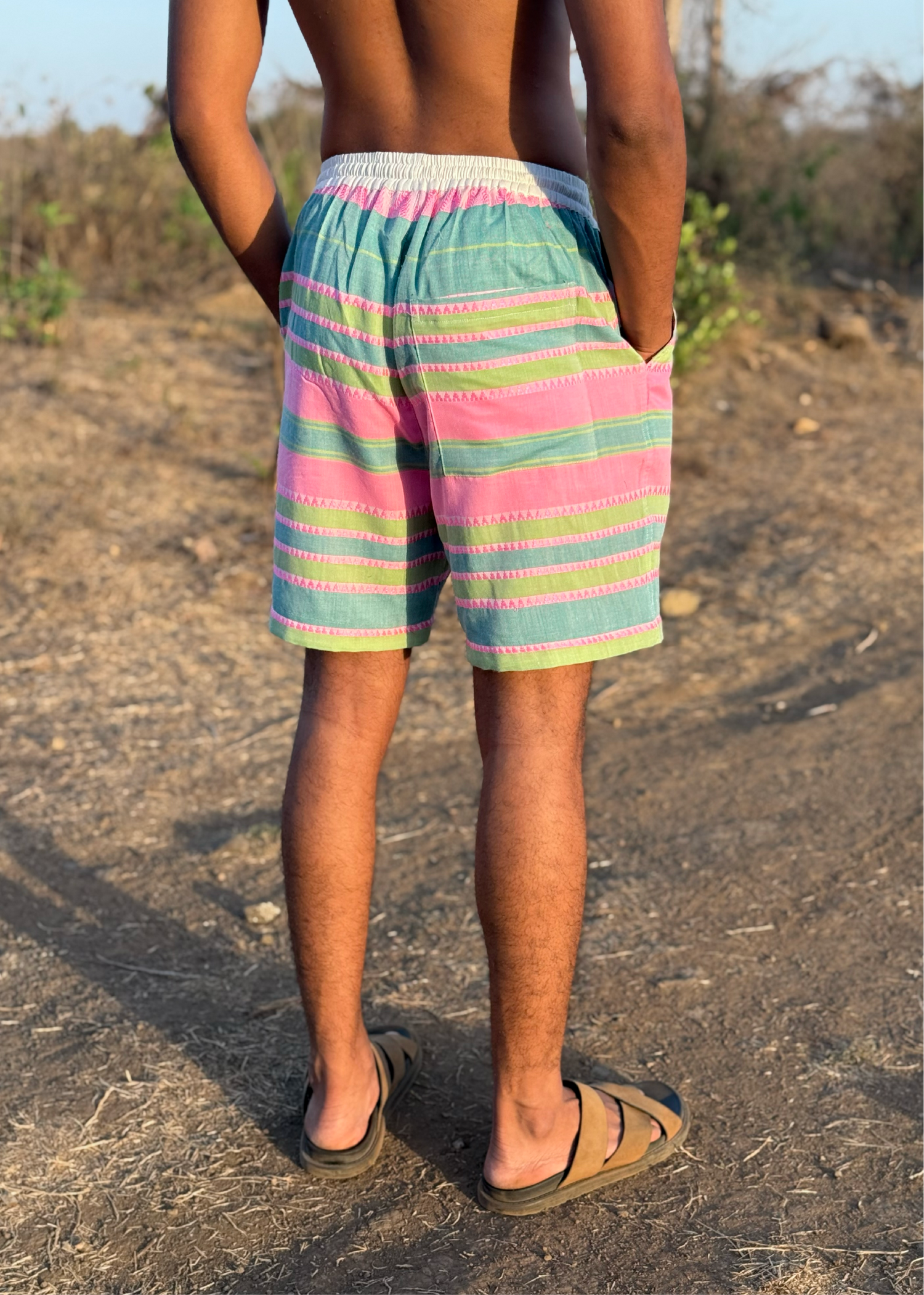 Tarang Jacquard Studio Shorts