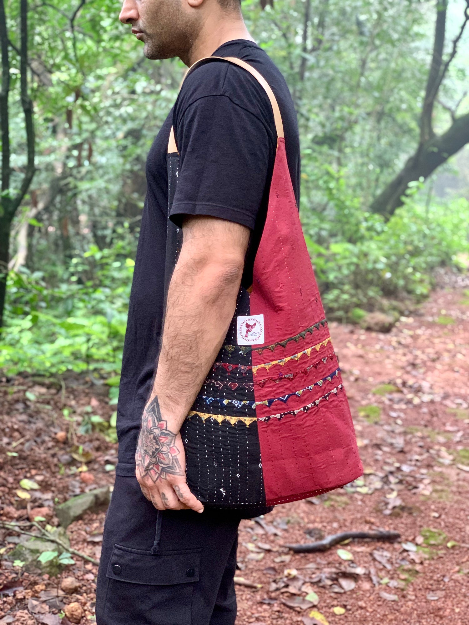 CHITKI Split Hobo Bag- 01